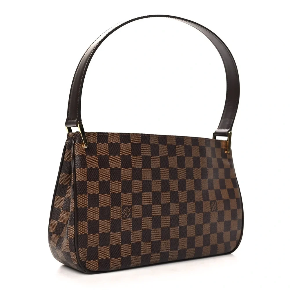 Authentic Louis Vuitton NEW aubagne damier ebene mini satchel